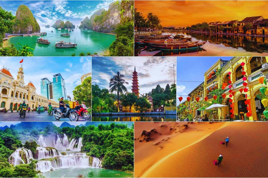 Top Vietnam destinations – Halong Bay, Hoi An, Saigon by Auasia Travel